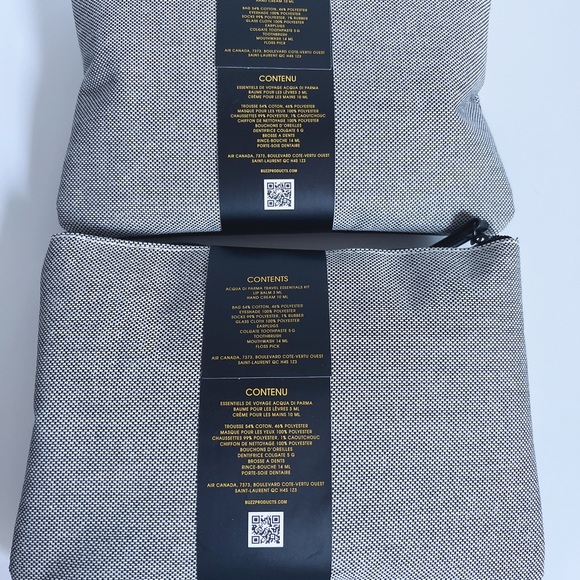 Two Brand new AirCanada Acqua Di Parma toiletry Kit - Picture 2 of 2